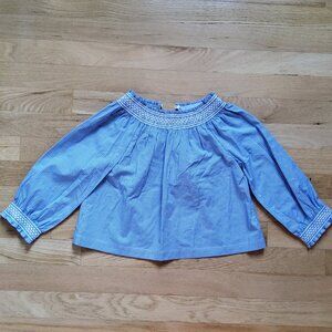 NWOT Hill House Girl Long Sleeve Top Blouse Size 5/6Y